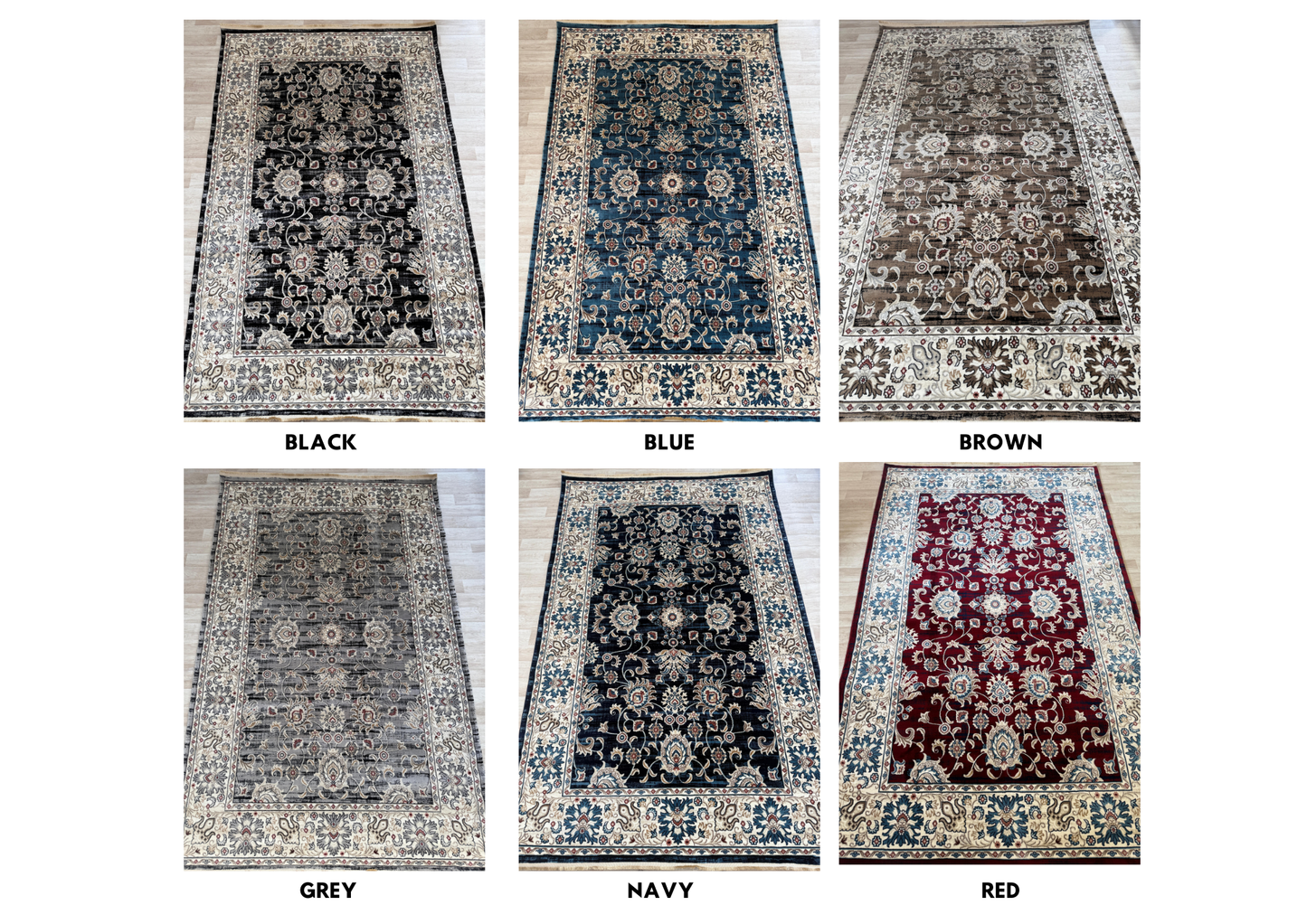 Mistral Florentine Collection - Floral Living Room Rug