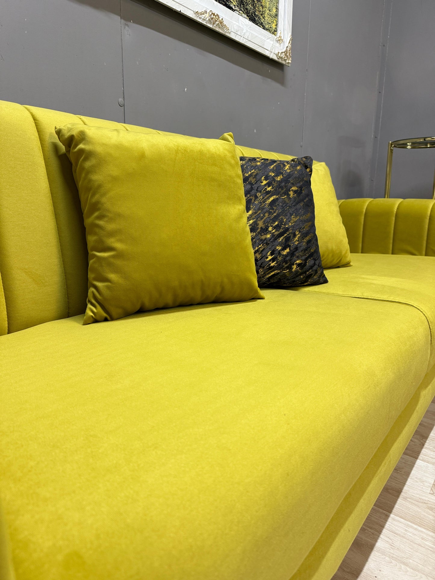Toledo Yellow - Sofa Set