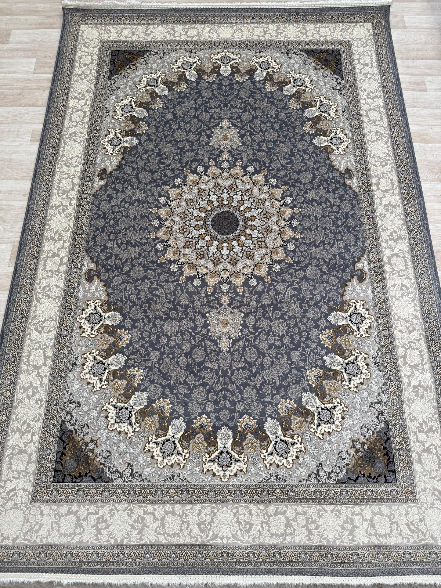 Floral Design 1200 Reeds Machine-Made Rugs | Free Delivery & Elegant Patterns in 6 Colors