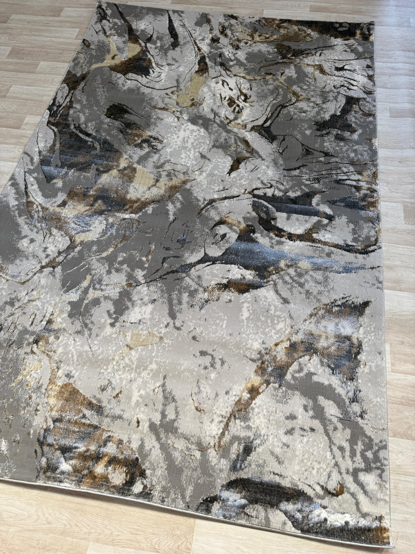 Emoji Abstract Shimmer Rug Collection