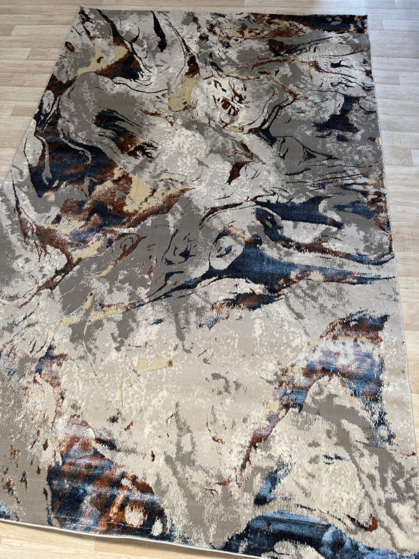 Emoji Abstract Shimmer Rug Collection