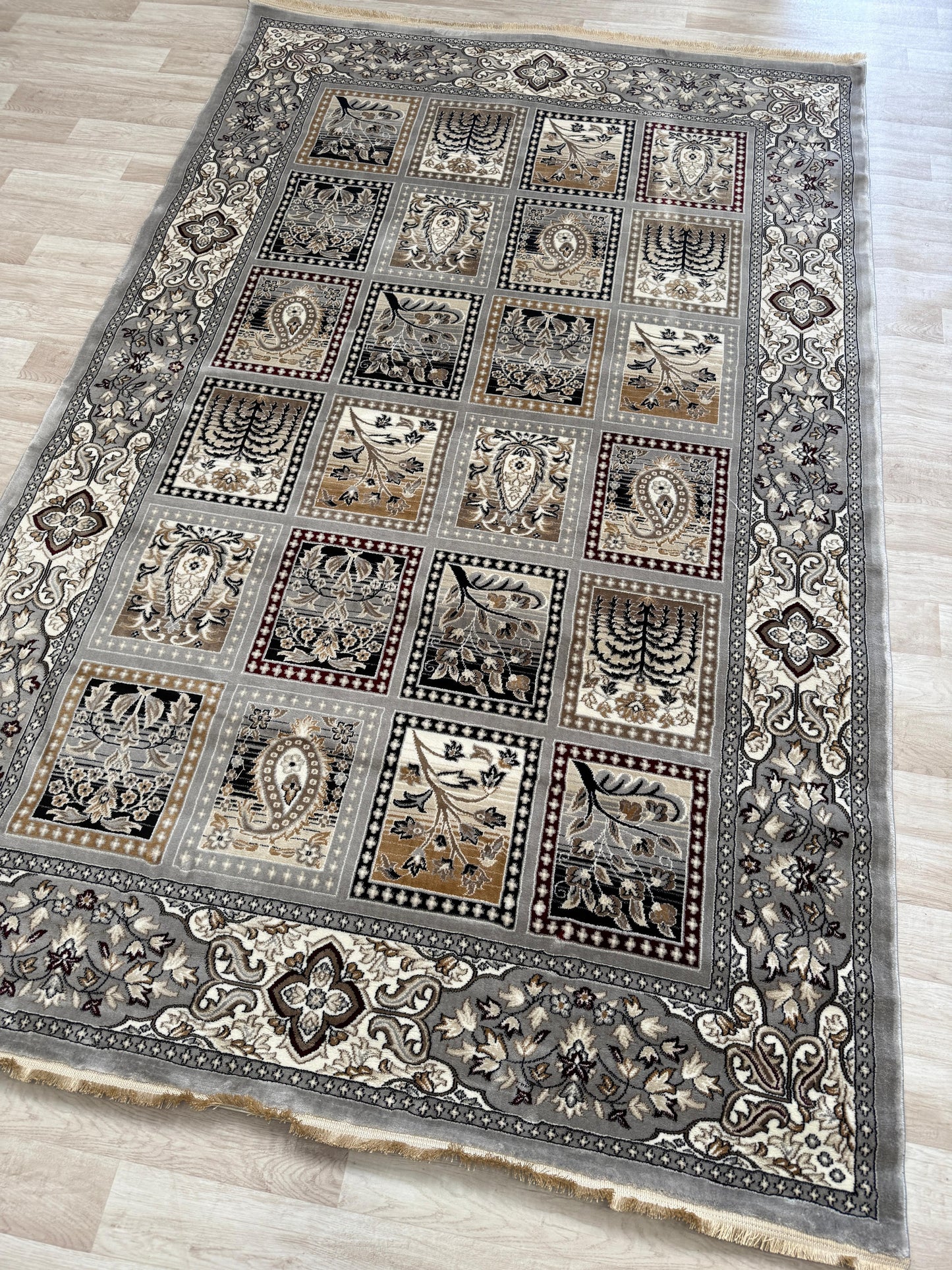 Mistral Modern Collection - Box Design Living Room Rug