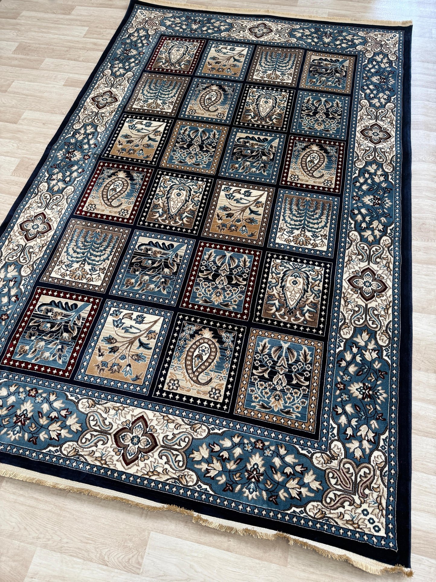 Mistral Modern Collection - Box Design Living Room Rug