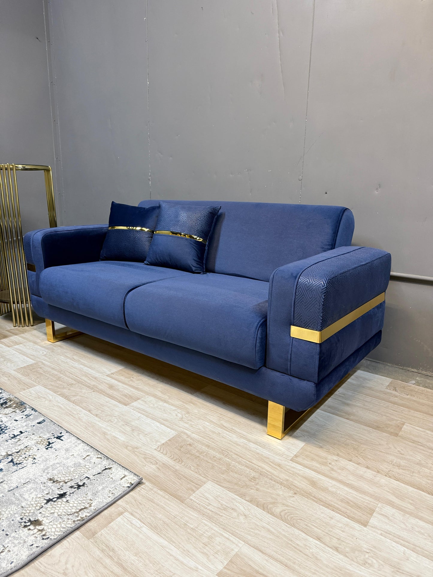 Prestij Blue - Sofa Set