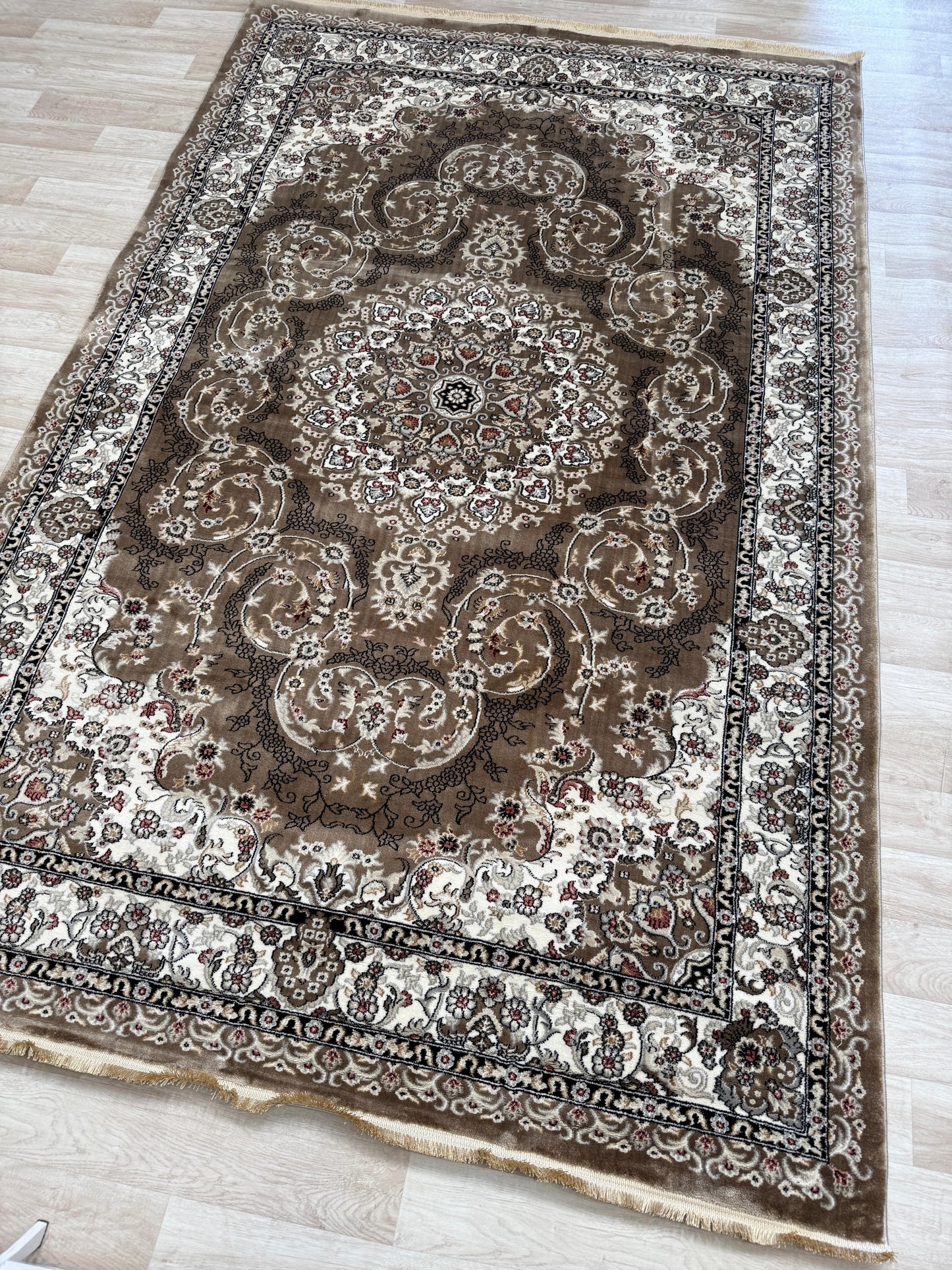Mistral Medallion Collection - Traditional Style Living Room Rug