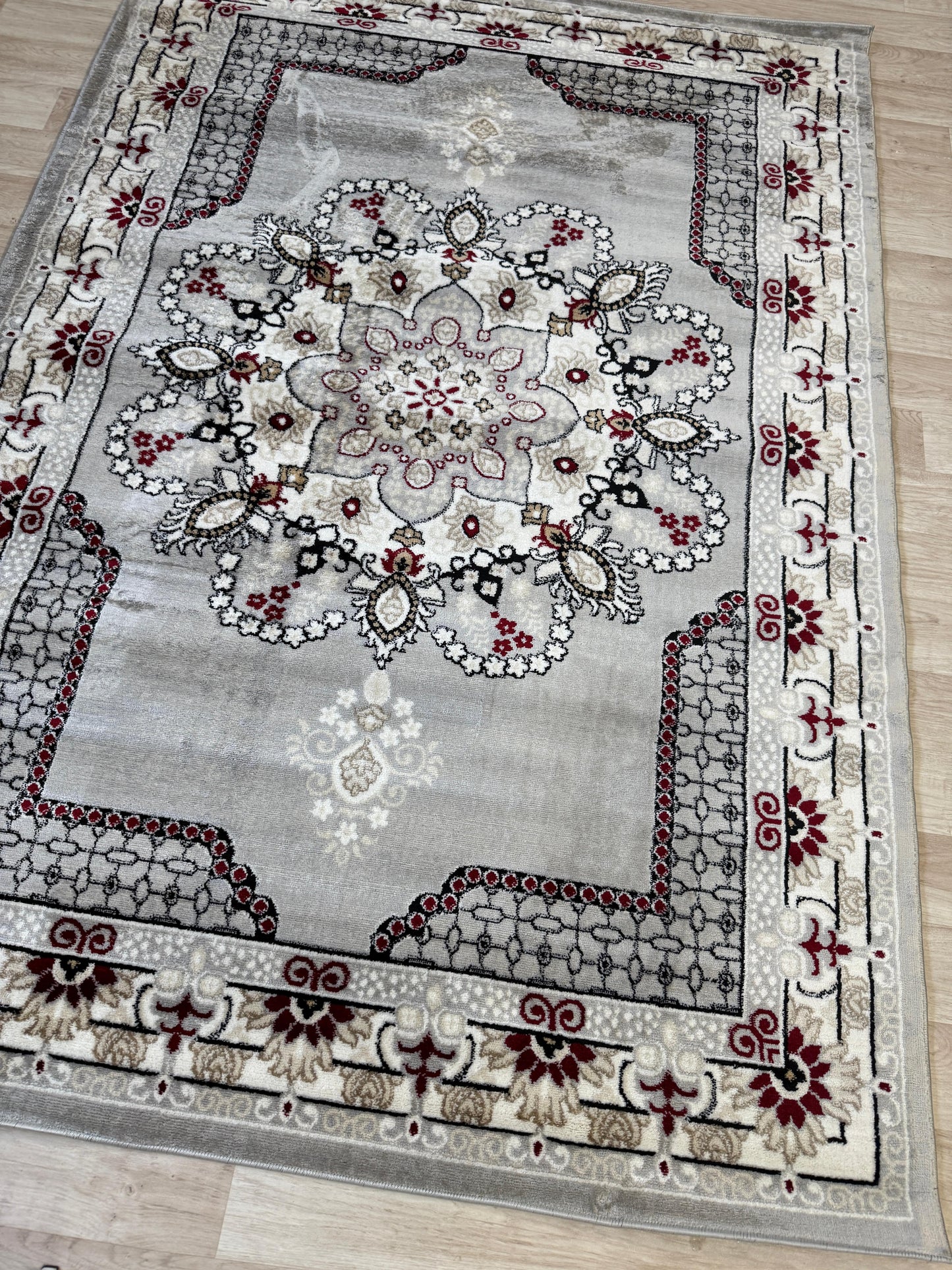 Dima Medallion Design Living Room Area Rug - Stylish & Available in 6 Colors
