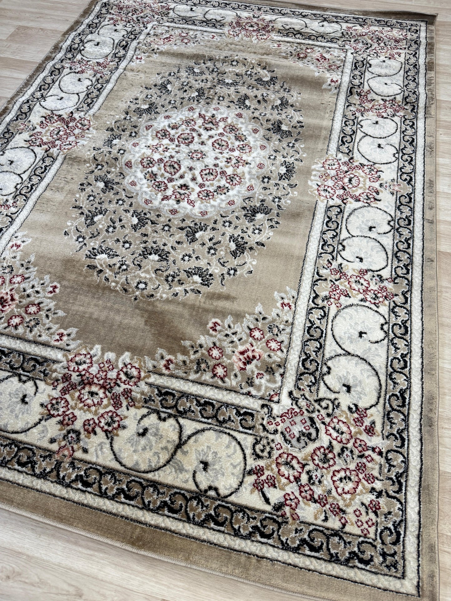 Dima Vintage Design Living Room Area Rug - Stylish & Available in 6 Colors