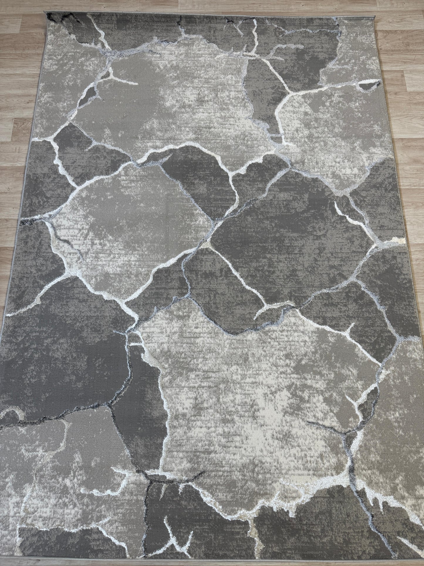 Emoji Modern Shimmer Rug - Living Room Area Rug