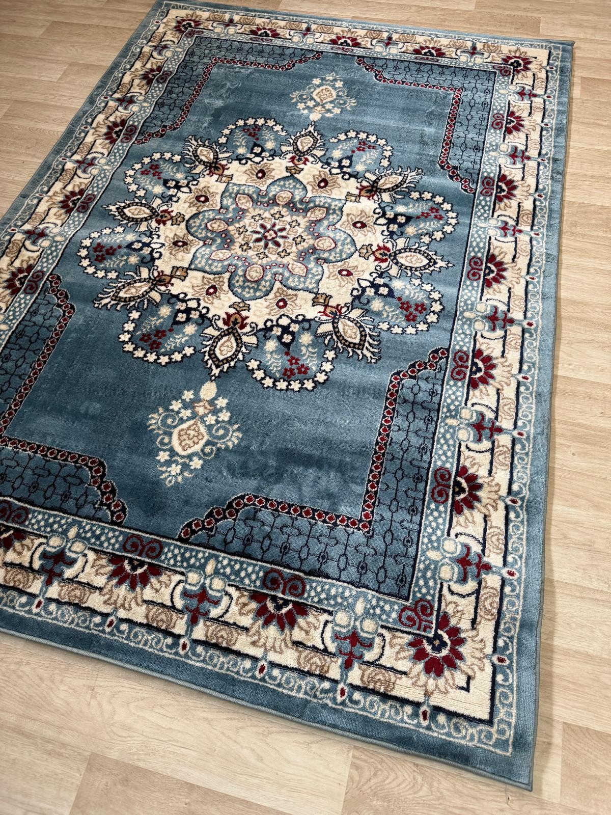 Dima Medallion Design Living Room Area Rug - Stylish & Available in 6 Colors