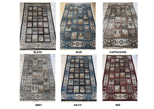 Mistral Modern Collection - Box Design Living Room Rug