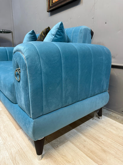 Toledo Blue - Sofa Set