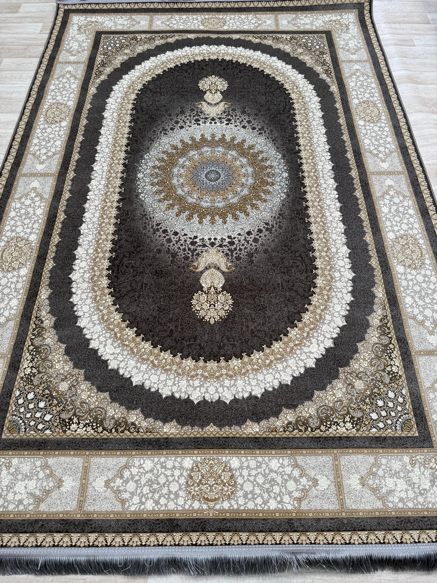 1200 Reeds - Persian Medalion Living Room Area Rug