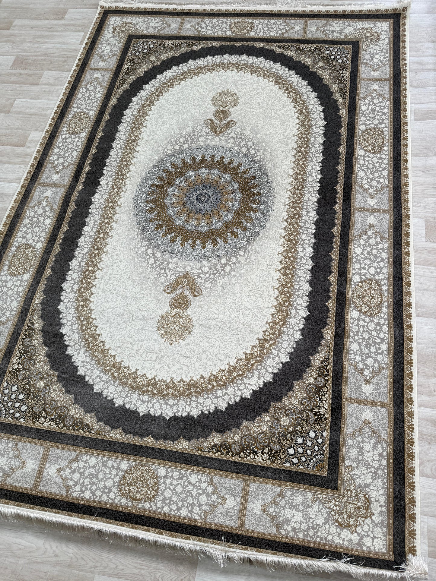 1200 Reeds - Persian Medalion Living Room Area Rug