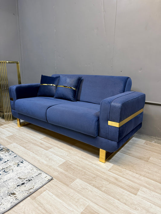 Prestij  Blue - Sofa Set