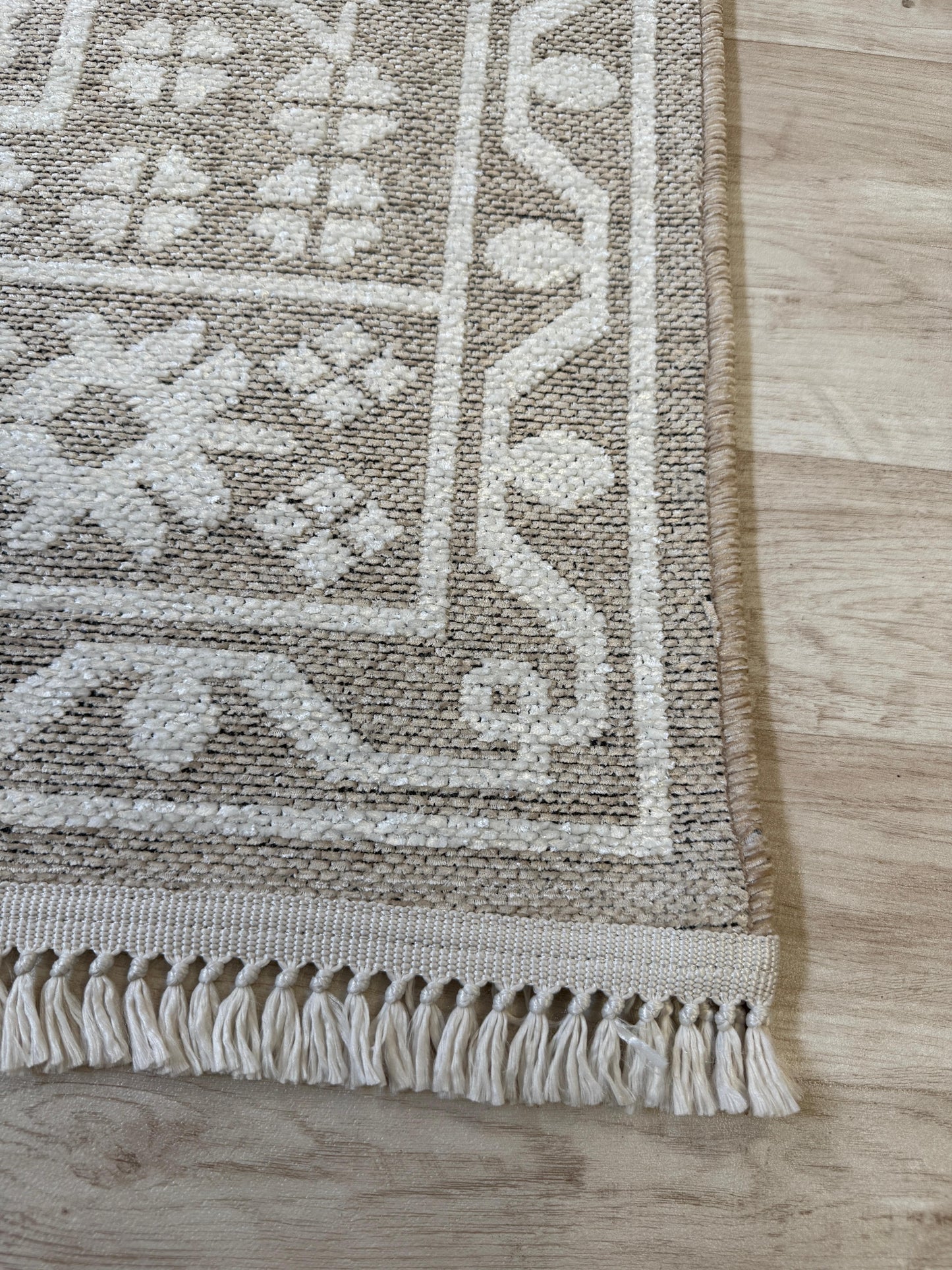 Vintage Medallion Machine Washable Rug