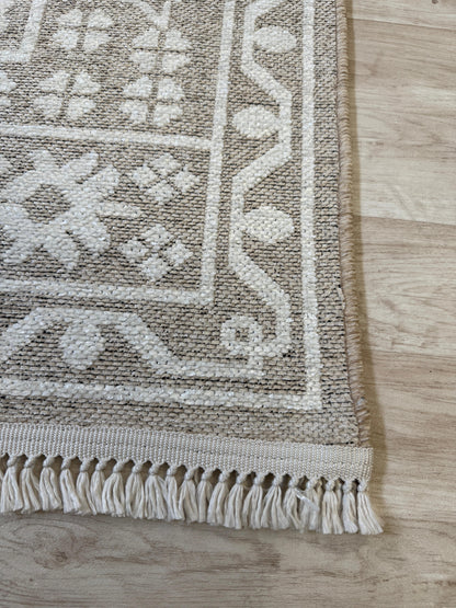 Vintage Medallion Machine Washable Rug