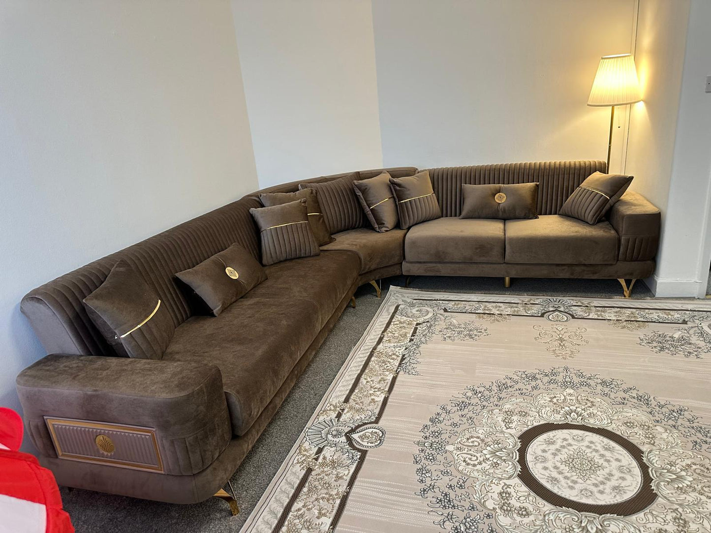 Aspendous Brown - Corner Sofa