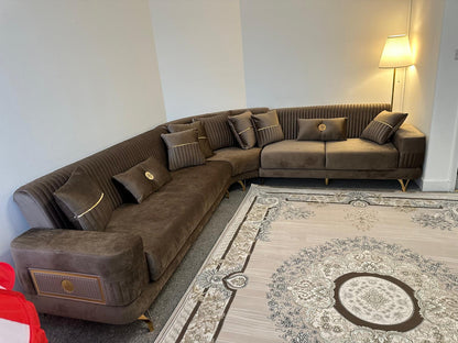 Aspendous Brown - Corner Sofa