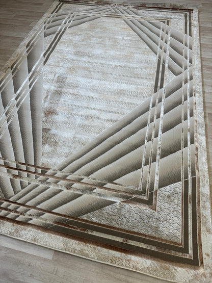 Emoji Geometric Shimmer Rug Collection