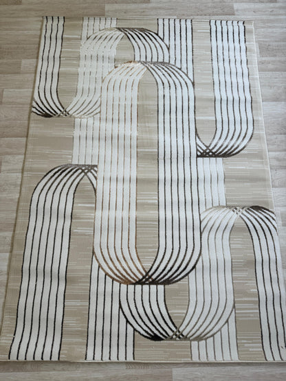 Emoji Modern Style Shimmer Rug - Living Room Area Rug