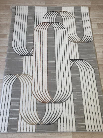 Emoji Modern Style Shimmer Rug - Living Room Area Rug