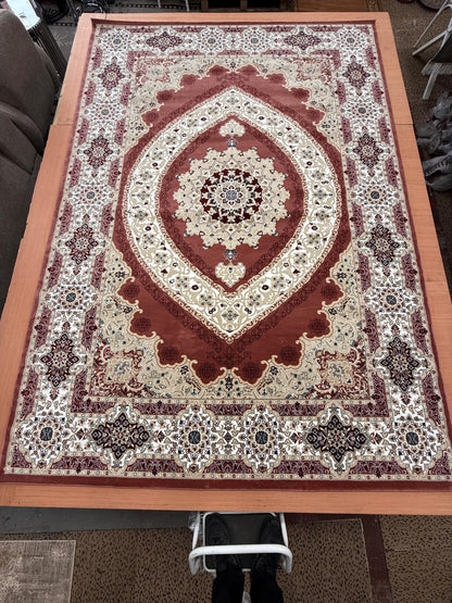 Isfahan Red Design Living Room Area Rug